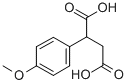 structure of CAS# 6331-59-5, 2-(4-Methoxy-Phenyl)-Succinic Acid;2-(4-Methoxyphenyl)Succinic Acid;St5430328;P-Anisyl Succinic Acid