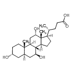 CAS#: 63324-19-6， (3alpha,5alpha,7beta,12alpha)-3,7,12-Trihydroxycholan-24-Oic Acid