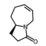 CAS#: 633294-93-6， (9aR)-1,2,5,8,9,9a-Hexahydro-3H-pyrrolo[1,2-a]azepin-3-one