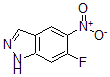 结构式 CAS# 633327-51-2, 6-氟-5-硝基-1H-吲唑