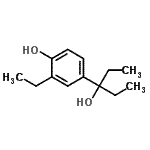 CAS#: 633339-34-1， 2-Ethyl-4-(3-hydroxy-3-pentanyl)phenol