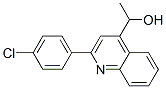 CAS 登录号：6334-29-8， 1-[2-(4-氯苯基)喹啉-4-基]乙醇