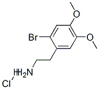 structure of CAS# 63375-81-5, 2-(2-Bromo-4,5-Dimethoxyphenyl)Ethanamine Hydrochloride;2-(2-Bromo-4,5-Dimethoxy-Phenyl)Ethylammonium;2-(2-Bromo-4,5-Dimethoxyphenyl)Ethylammonium;2-(2-Bromo-4,5-Dimethoxy-Phenyl)Ethylazanium