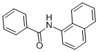 结构式 CAS# 634-42-4, N-1-萘基苯甲酰胺