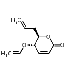 CAS#: 634196-58-0， (5S,6R)-6-Allyl-5-(vinyloxy)-5,6-dihydro-2H-pyran-2-one