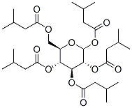 CAS#: 63450-57-7， 1,2,3,4,6-Pentakis-O-((3-Methyl-1-Oxobutyl)-D-Glucopyranose
