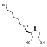 CAS#: 634583-48-5， (2R,3R,4S)-2-{[(5-Hydroxypentyl)amino]methyl}-3,4-pyrrolidinediol