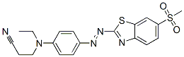 CAS#: 63467-01-6， 3-[Ethyl[4-[[6-(Methylsulphonyl)Benzothiazol-2-Yl]Azo]Phenyl]Amino]Propiononitrile