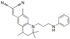 CAS#: 63467-15-2， 6-(2,2-Dicyanovinyl)-3,4-Dihydro-2,2,4,7-Tetramethyl-N-Phenyl-2H-Quinoline-1-Propylamine