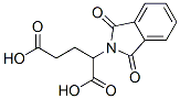 结构式 CAS# 6349-98-0, 邻苯二甲酰-DL-谷氨酸