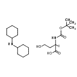 CAS#: 63491-82-7， N-{[(2-Methyl-2-Propanyl)Oxy]Carbonyl}Homoserine - N-Cyclohexylcyclohexanamine (1:1)