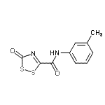 CAS#: 635293-34-4， N-(3-Methylphenyl)-3-oxo-3H-1,2,4-dithiazole-5-carboxamide