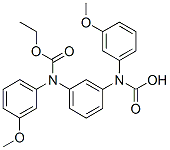 CAS 登录号：63534-59-8， 1,3-亚苯基二[(3-甲氧基苯基)氨基甲酸乙酯]