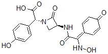 CAS#: 63555-59-9， (3S,alphar)-3-[[[(Z)-Hydroxyimino](4-Hydroxyphenyl)Acetyl]Amino]-alpha-(4-Hydroxyphenyl)-2-Oxo-1-Azetidineacetic Acid