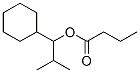 CAS#: 63573-83-1， 1-Cyclohexyl-2-Methylpropyl Butyrate