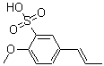 CAS#: 63589-56-0， 2-Methoxy-5-(1-Propen-1-Yl)-Benzenesulfonic Acid Homopolymer
