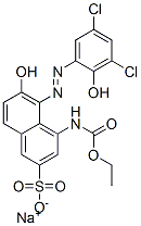 CAS#: 6359-72-4， Sodium 5-[(3,5-Dichloro-2-Hydroxyphenyl)Azo]-4-[(Ethoxycarbonyl)Amino]-6-Hydroxynaphthalene-2-Sulphonate