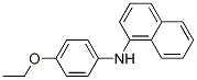 CAS 登录号：6364-00-7， N-(4-乙氧基苯基)萘-1-胺