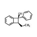 CAS#: 637009-24-6， (7R,8S)-8-Ethyl-7-phenylbicyclo[4.2.0]octa-1,3,5-trien-7-ol