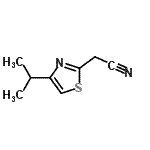 CAS#: 637015-75-9， (4-Isopropyl-1,3-thiazol-2-yl)acetonitrile