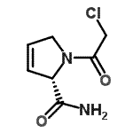 CAS#: 637018-79-2， (2S)-1-(Chloroacetyl)-2,5-dihydro-1H-pyrrole-2-carboxamide