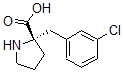 CAS#: 637020-82-7， 2-[(3-Chlorophenyl)Methyl]-D-Proline