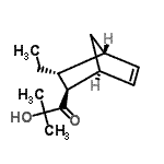 CAS#: 637033-20-6， 1-[(1S,2R,3R,4R)-3-Ethylbicyclo[2.2.1]hept-5-en-2-yl]-2-hydroxy-2-methyl-1-propanone