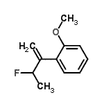 CAS#: 637041-23-7， 1-(3-Fluoro-1-buten-2-yl)-2-methoxybenzene