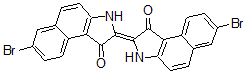 CAS#: 6371-08-0， 7,7'-Dibromo-gamma2,2'(1H,1'H)-Bi[3H-Benz[E]Indole]-1,1'-Dione