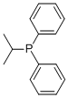 structure of CAS# 6372-40-3, Isopropyldiphenylphosphine;Isopropyl-Di(Phenyl)Phosphane;Di(Phenyl)-Propan-2-Yl-Phosphane