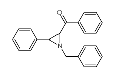 CAS 登录号:6372-57-2, rel-(2alpha*,3alpha*)-1-苄基-2-苯甲酰基-3-苯基氮丙啶