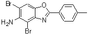 CAS#: 637302-95-5， 4,6-Dibromo-2-(4-methylphenyl)-1,3-benzoxazol-5-amine