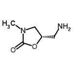 CAS#: 637344-09-3， (5S)-5-(Aminomethyl)-3-methyl-1,3-oxazolidin-2-one