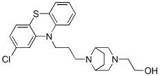 CAS#: 6381-33-5， 8-[3-(2-Chloro-10H-Phenothiazin-10-Yl)Propyl]-3,8-Diazabicyclo[3.2.1]Octane-3-Ethanol