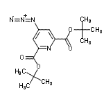 CAS#: 638128-20-8， Bis(2-methyl-2-propanyl) 4-azido-2,6-pyridinedicarboxylate