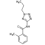 CAS#: 638145-76-3， 2-Methyl-N-(2-propyl-2H-tetrazol-5-yl)benzamide