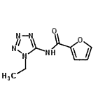 CAS#: 638146-43-7， N-(1-Ethyl-1H-tetrazol-5-yl)-2-furamide
