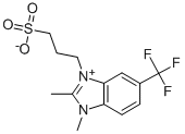 CAS#: 63815-85-0， 1,2-Dimethyl-3-Sulfopropyl-5-Trifluoromethylbenzimidazolium, Inner Salt