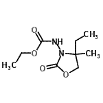 CAS#: 638188-37-1， Ethyl (4-ethyl-4-methyl-2-oxo-1,3-oxazolidin-3-yl)carbamate