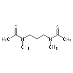 CAS#: 63820-31-5， N,N'-1,3-Propanediylbis(N-Methylethanethioamide)