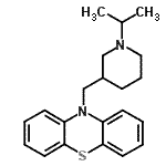 CAS#: 63834-10-6， 10-[(1-Isopropyl-3-Piperidinyl)Methyl]-10H-Phenothiazine