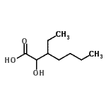 CAS#: 63834-30-0， 3-Ethyl-2-Hydroxyheptanoic Acid