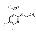 CAS#: 63834-72-0， 6-Chloro-3-Ethoxy-4-Nitropyridazine 1-Oxide