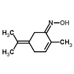 CAS#: 63843-07-2， (1Z)-N-Hydroxy-5-Isopropylidene-2-Methyl-2-Cyclohexen-1-Imine
