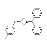 CAS#: 63843-76-5， 1-(Diphenylmethyl)-3-(4-Fluorophenoxy)Azetidine