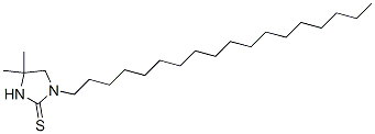 CAS#: 63869-16-9， 4,4-Dimethyl-1-Octadecyl-2-Imidazolidinethione