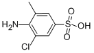 structure of CAS# 6387-14-0, 6-Amino-5-Chlorotoluene-3-Sulphonic Acid;4-Amino-3-Chloro-5-Methyl-Benzenesulfonic Acid;6-Amino-5-Chlorotoluene-3-Sulphonic Acid