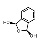 CAS#: 63883-89-6， (1R,3S)-1,3-Dihydro-2-benzofuran-1,3-diol
