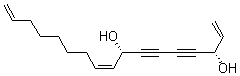 CAS#: 63898-22-6， (3S,8S,9Z)-heptadeca-1,9,16-trien-4,6-diyne-3,8-diol