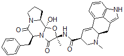 结构式 CAS# 639-81-6, 麦角异胺